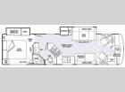 Floorplan - 2007 National RV Tropical T330
