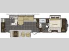 Floorplan - 2016 Keystone RV Alpine 3470RK