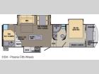 Floorplan - 2016 Shasta RVs Phoenix 31BH