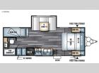 Floorplan - 2016 Forest River RV Salem Cruise Lite 230BHXL