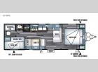 Floorplan - 2016 Forest River RV Salem Cruise Lite 261BHXL