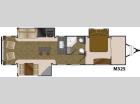 Floorplan - 2016 Heartland Mallard M325