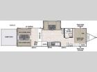 Floorplan - 2017 Coachmen RV Freedom Express Blast 301BLDS