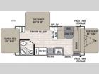 Floorplan - 2017 Coachmen RV Freedom Express 21TQX