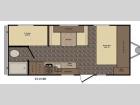 Floorplan - 2017 CrossRoads RV Z 1 Lite ZT19BH