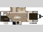 Floorplan - 2017 Cruiser Radiance Touring R-28BHIK
