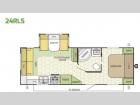 Floorplan - 2017 Starcraft Launch Ultra Lite 24RLS