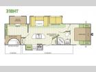 Floorplan - 2017 Starcraft Launch Ultra Lite 31BHT