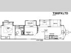 Floorplan - 2016 Forest River RV Salem Villa Series 395FKLTD
