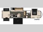 Floorplan - 2017 Heartland Gateway 3700 PTB