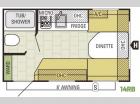 Floorplan - 2017 Starcraft AR-ONE 14RB
