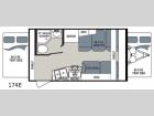Floorplan - 2017 Dutchmen RV Aerolite 174E