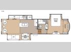 Floorplan - 2017 Forest River RV Cedar Creek Hathaway Edition 34RL