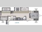 Floorplan - 2017 Keystone RV Premier Ultra Lite 31BHPR