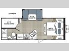 Floorplan - 2017 Dutchmen RV Kodiak Express 246BHSL