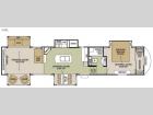Floorplan - 2017 Forest River RV Cedar Creek Silverback 37RL