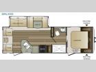 Floorplan - 2017 Keystone RV Cougar Half-Ton Series 28RLSWE