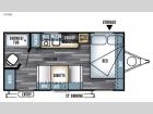 Floorplan - 2017 Forest River RV Salem Cruise Lite FS 185RB
