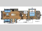 Floorplan - 2017 Jayco North Point 301RETS