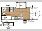 Floorplan - 2017 Forest River RV Vibe Extreme Lite 250BHS