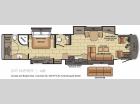 Floorplan - 2017 Entegra Coach Anthem 44B