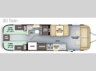 Floorplan - 2017 Airstream RV Classic 30 Twin