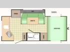 Floorplan - 2017 Starcraft Comet Mini 18DS