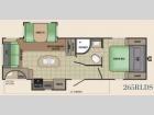 Floorplan - 2017 Starcraft Launch Grand Touring 265RLDS