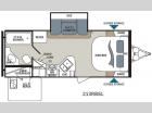 Floorplan - 2017 Dutchmen RV Aerolite 213RBSL