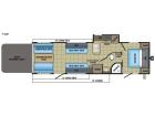 Floorplan - 2017 Jayco Octane T30F