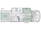 Floorplan - 2017 Thor Motor Coach ACE 29.2