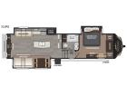 Floorplan - 2017 Keystone RV Montana High Country 310RE
