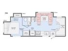 Floorplan - 2017 Winnebago Minnie Winnie 26A