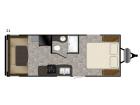 Floorplan - 2017 Heartland Trail Runner SLE 21