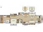Floorplan - 2017 Entegra Coach Cornerstone 45W