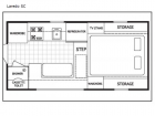Floorplan - 2017 RC Willett Inc Northstar Hardside Laredo SC
