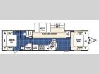 Floorplan - 2007 Dutchmen RV Classic 38B-DSL-2