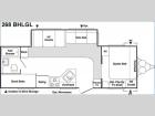 Floorplan - 2005 Keystone RV Springdale 268 BHL-GL
