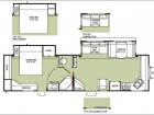 Floorplan - 2008 Fleetwood RV Wilderness 330FKDS