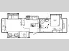 Floorplan - 2007 Holiday Rambler Alumascape Suite 36REQ
