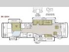 Floorplan - 2008 Tiffin Motorhomes Phaeton 36 QSH