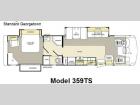 Floorplan - 2007 Forest River RV Georgetown 359TS
