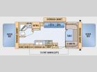 Floorplan - 2009 Jayco Jay Feather EXP 23B