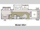 Floorplan - 2009 Forest River RV Cherokee 30U Plus