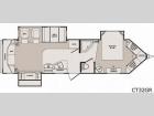 Floorplan - 2009 CrossRoads RV Cruiser CT32GR