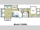 Floorplan - 2010 Forest River RV Cardinal 3150RL