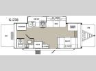 Floorplan - 2010 Palomino Stampede S-238