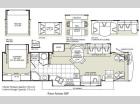 Floorplan - 2010 Fleetwood RV Pace Arrow 38P