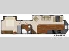 Floorplan - 2011 Heartland Country Ridge 40FKSS