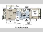 Floorplan - 2011 Forest River RV Flagstaff Classic Super Lite 8526RLWS